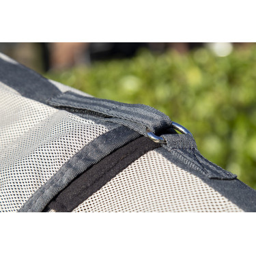 Fliegendecke Fringes Style mit abnehmbarem Halsteil HKM Fliegendecke Fringes Style mit abnehmbarem Halsteil HKM