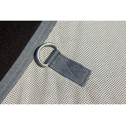 Fliegendecke Fringes Style mit abnehmbarem Halsteil HKM Fliegendecke Fringes Style mit abnehmbarem Halsteil HKM