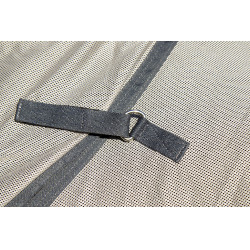 Fliegendecke Fringes Style mit abnehmbarem Halsteil HKM Fliegendecke Fringes Style mit abnehmbarem Halsteil HKM