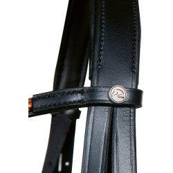 Trense Rosegold Glamour Style HKM Schwarz / Roségold