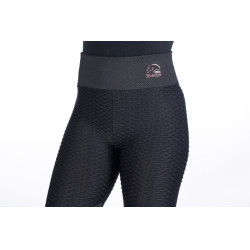 Leggings Edinburgh Shape mit Silikonbesatz HKM Schwarz Leggings Edinburgh Shape mit Silikonbesatz HKM Schwarz
