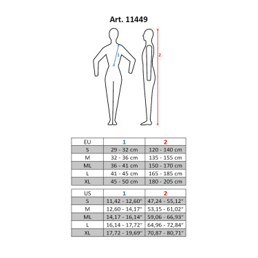 Rückenprotektor Softec HKM Schwarz