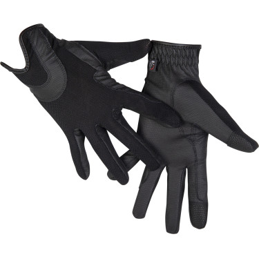 Grip Mesh Handschuhe HKM Schwarz
