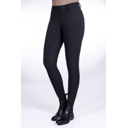 Savona Style Reithose mit Vollbesatz aus Silikon HKM Schwarz Savona Style Reithose mit Vollbesatz aus Silikon HKM Schwarz