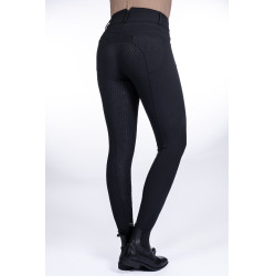 Savona Style Reithose mit Vollbesatz aus Silikon HKM Schwarz Savona Style Reithose mit Vollbesatz aus Silikon HKM Schwarz