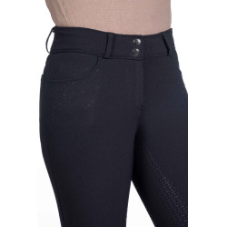 Savona Style Reithose mit Vollbesatz aus Silikon HKM Schwarz Savona Style Reithose mit Vollbesatz aus Silikon HKM Schwarz