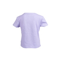 Kurzarm-Sweatshirt Lola Bag HKM Lavendel Lila Kurzarm-Sweatshirt Lola Bag HKM Lavendel Lila