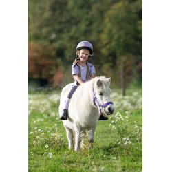 Kurzarm-Sweatshirt Lola Bag HKM Lavendel Lila