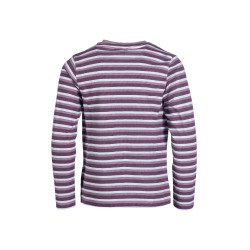 Langarm-Polo Alva HKM Flieder Blau