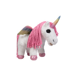 Plüsch-Einhorn HKM Cuddle Pony Weiß Weiß