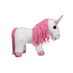 Plüsch-Einhorn HKM Cuddle Pony Weiß Weiß