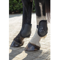 Gamaschen und Streichkappen Diamonds Set aus 4 HKM Schwarz