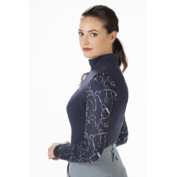 Funktions-T-Shirt Monaco Style HKM Dunkelblau