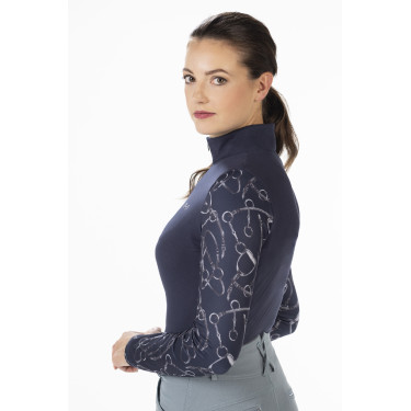 Funktions-T-Shirt Monaco Style HKM Dunkelblau