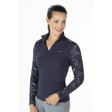Funktions-T-Shirt Monaco Style HKM Dunkelblau