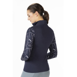 Funktions-T-Shirt Monaco Style HKM Dunkelblau