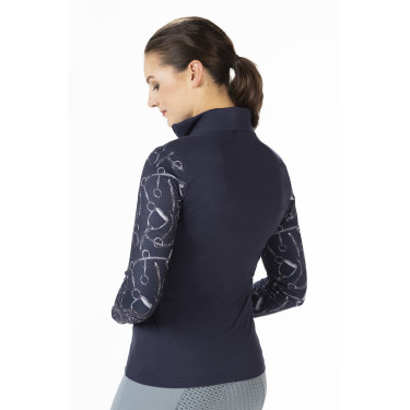 Funktions-T-Shirt Monaco Style HKM Dunkelblau
