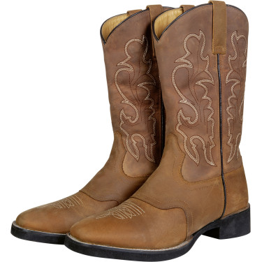 Westernstiefel Softy Nevada HKM Braun