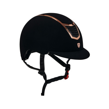 Eclipse-Helm aus einfarbigem Samt (3 Polsterungen) Equestro Eclipse-Helm aus einfarbigem Samt (3 Polsterungen) Equestro