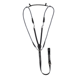 Kinnriemen aus italienischem Kalbsleder und Nylon Acavallo Kinnriemen aus italienischem Kalbsleder und Nylon Acavallo