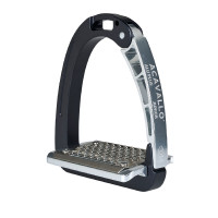 Steigbügel Arena Aluplus Junior 10,5 cm Acavallo Schwarz Steigbügel Arena Aluplus Junior 10,5 cm Acavallo Schwarz