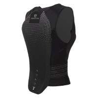 Erwachsenen-Schutzweste mit Gürtel Equestro Flieder Blau