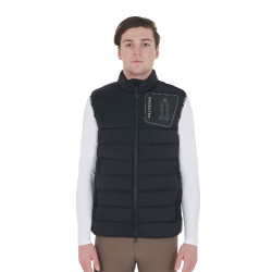 Stretchstoff-Weste mit Silikon-Patch Herren Equestro