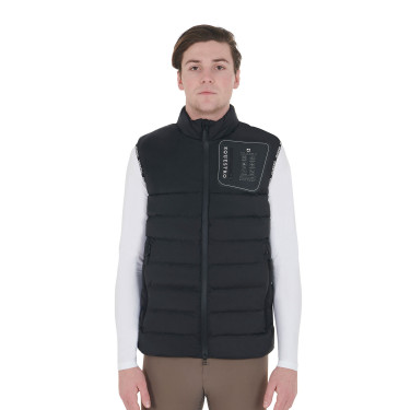 Stretchstoff-Weste mit Silikon-Patch Herren Equestro