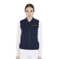 Damen-Windjacke aus technischem Gewebe Equestro Marine Marineblau Damen-Windjacke aus technischem Gewebe Equestro Marine Marineblau