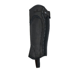 Leder-Mini-Chaps mit kontrastierendem Profil Equestro