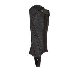 Unisex-Mini-Chaps aus perforiertem Leder für maximalen Komfort Salisbury Equestro