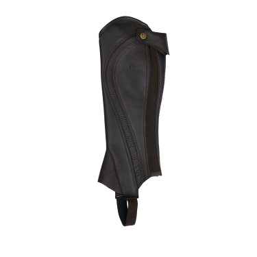 Unisex-Mini-Chaps aus perforiertem Leder für maximalen Komfort Salisbury Equestro Unisex-Mini-Chaps aus perforiertem Leder für maximalen Komfort Salisbury Equestro