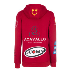 Damen-Kapuzenpullover mit Multi-Logo Equestro