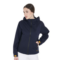 Dreilagige technische Damen-Regenjacke Equestro Marine Marineblau Dreilagige technische Damen-Regenjacke Equestro Marine Marineblau