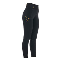 Legging ajustés femme avec grip complet Classic Equestro Noir