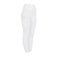 Mädchen-Leggings mit Grip und Equestro-Logo