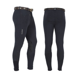 Herrenhose Zeus mit Kniebesatz aus Stretch-Baumwolle Equestro