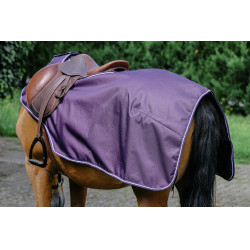 Nierendecke Equithème Tyrex 600D Fleece Pflaume Lila Nierendecke Equithème Tyrex 600D Fleece Pflaume Lila
