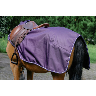 Nierendecke Equithème Tyrex 600D Fleece Pflaume Lila Nierendecke Equithème Tyrex 600D Fleece Pflaume Lila