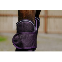 Transportgamaschen Equithème Tyrex 600D Pflaume Lila