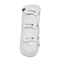 Anatomische Dressurgamaschen vorne Acavallo Weiß Weiß