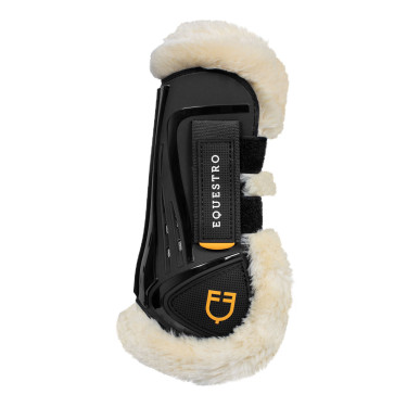 TPU-Gamaschen mit synthetischem Lammfell Ruby Equestro