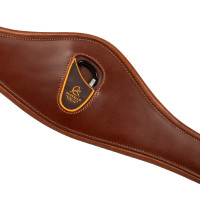 Anatomischer Hindernisgurt aus Kalbsleder Acavallo Cognac Braun Anatomischer Hindernisgurt aus Kalbsleder Acavallo Cognac Braun