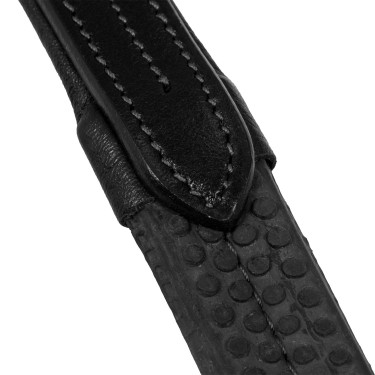 Leder- und Gummizügel Kris 5/8" Acavallo Leder- und Gummizügel Kris 5/8" Acavallo