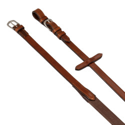 Lederzügel mit Gummigriff 5/8" Acavallo Lederzügel mit Gummigriff 5/8" Acavallo