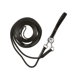 Rückführzügel aus Leder und Rohrseil Equestro