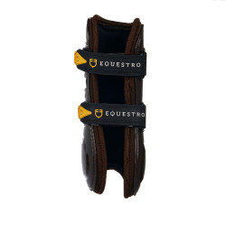 Gamaschen aus Polyurethan und Neopren Equestro Braun Gamaschen aus Polyurethan und Neopren Equestro Braun