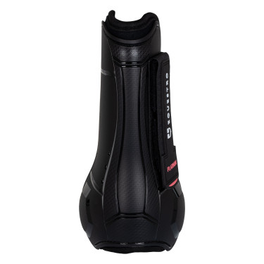 Anatomische Gamaschen mit doppeltem Klettverschluss Platinum Equestro Schwarz