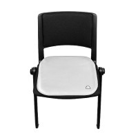 Gel-Sitzschutz für Classic Acavallo Stuhl Weiß Weiß Gel-Sitzschutz für Classic Acavallo Stuhl Weiß Weiß