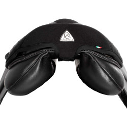 Gel-Sitzschutz Air Plus für Springen mit 10 mm Außengel Acavallo Schwarz